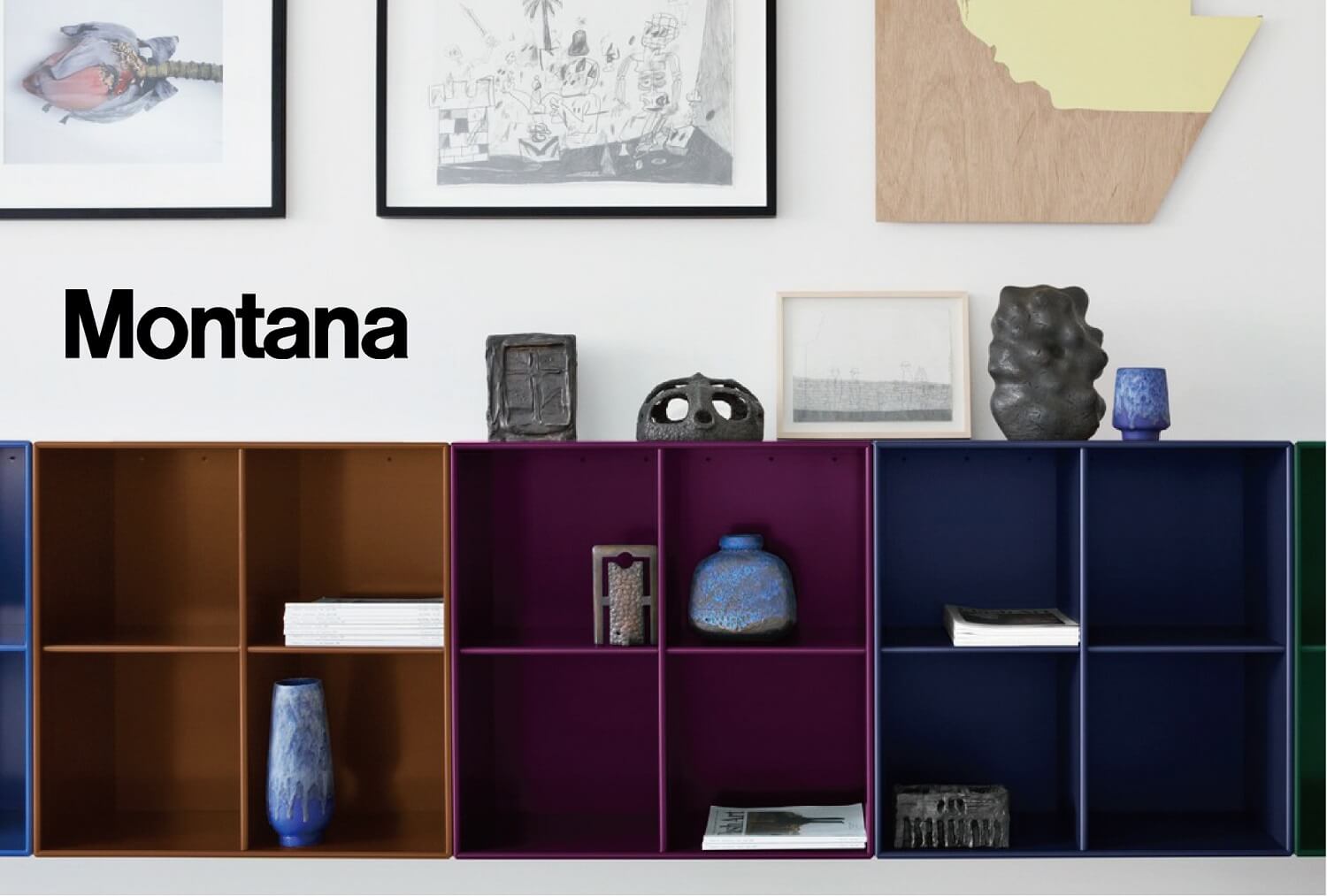 デンマークを代表するシステム収納家具 Montana System Shelf 札幌の家具 インテリア Inzone