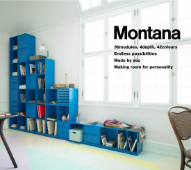 デンマークを代表するシステム収納家具「MONTANA SYSTEM SHELF」